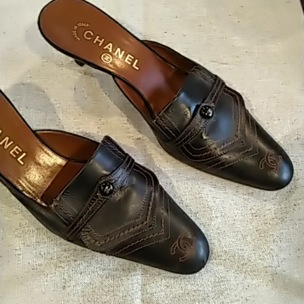 Chanel mules